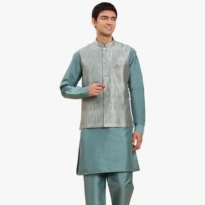 Elegant Teal Kurta Set